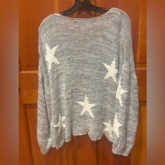 Vintage Havana Boxy Oversized Star Sweater - Picture 9 of 15